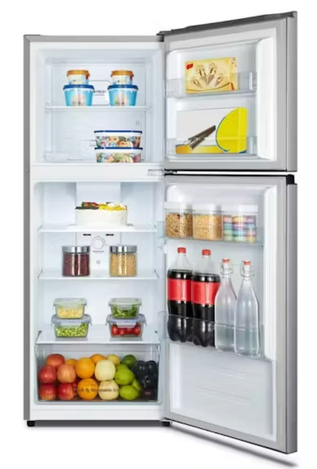Hisense 205L Top Mount Fridge - Stainless